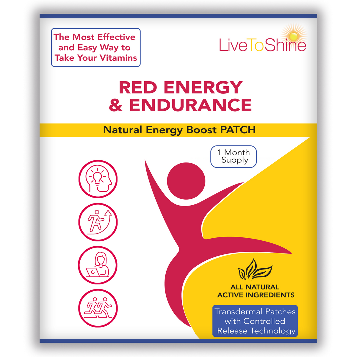 Red Energy &amp; Endurance Patch
