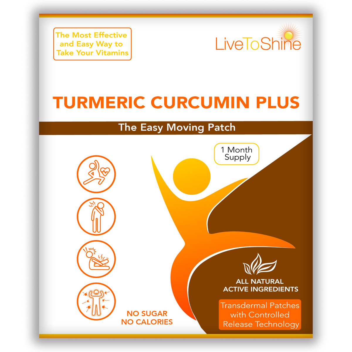 Turmeric Curcumin Anti Inflammatory Patches